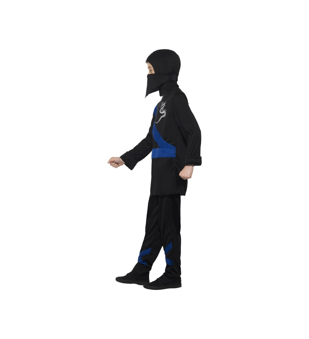 Detský kostým Ninja čierny