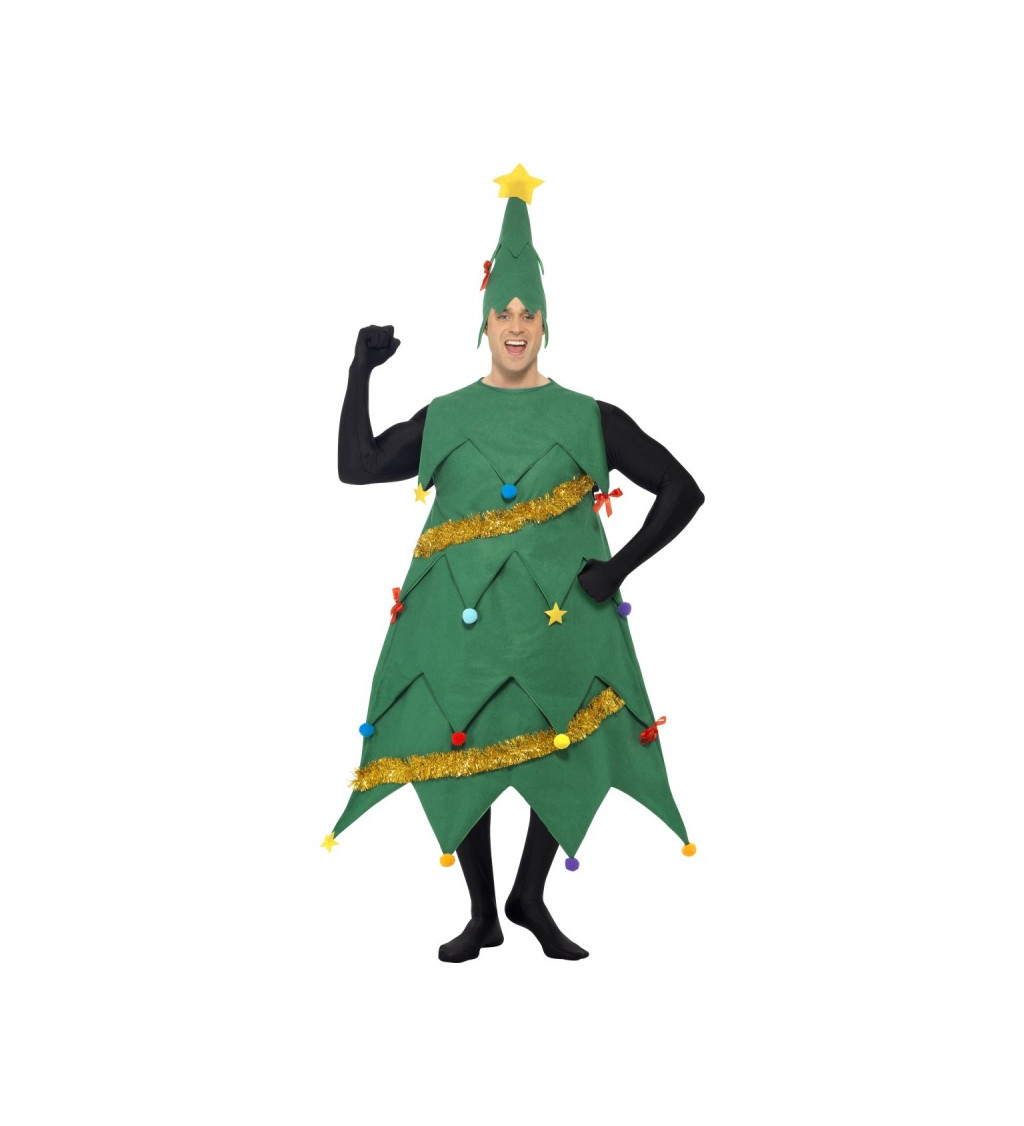 Kostým Vianočný stromček - deluxe