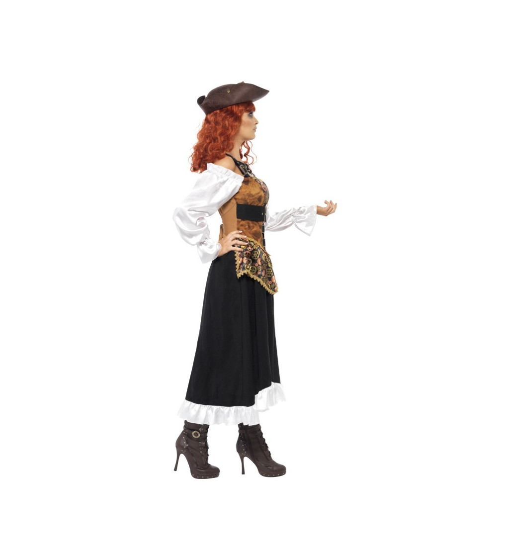 Kostým Madame Pirate - Steam Punk
