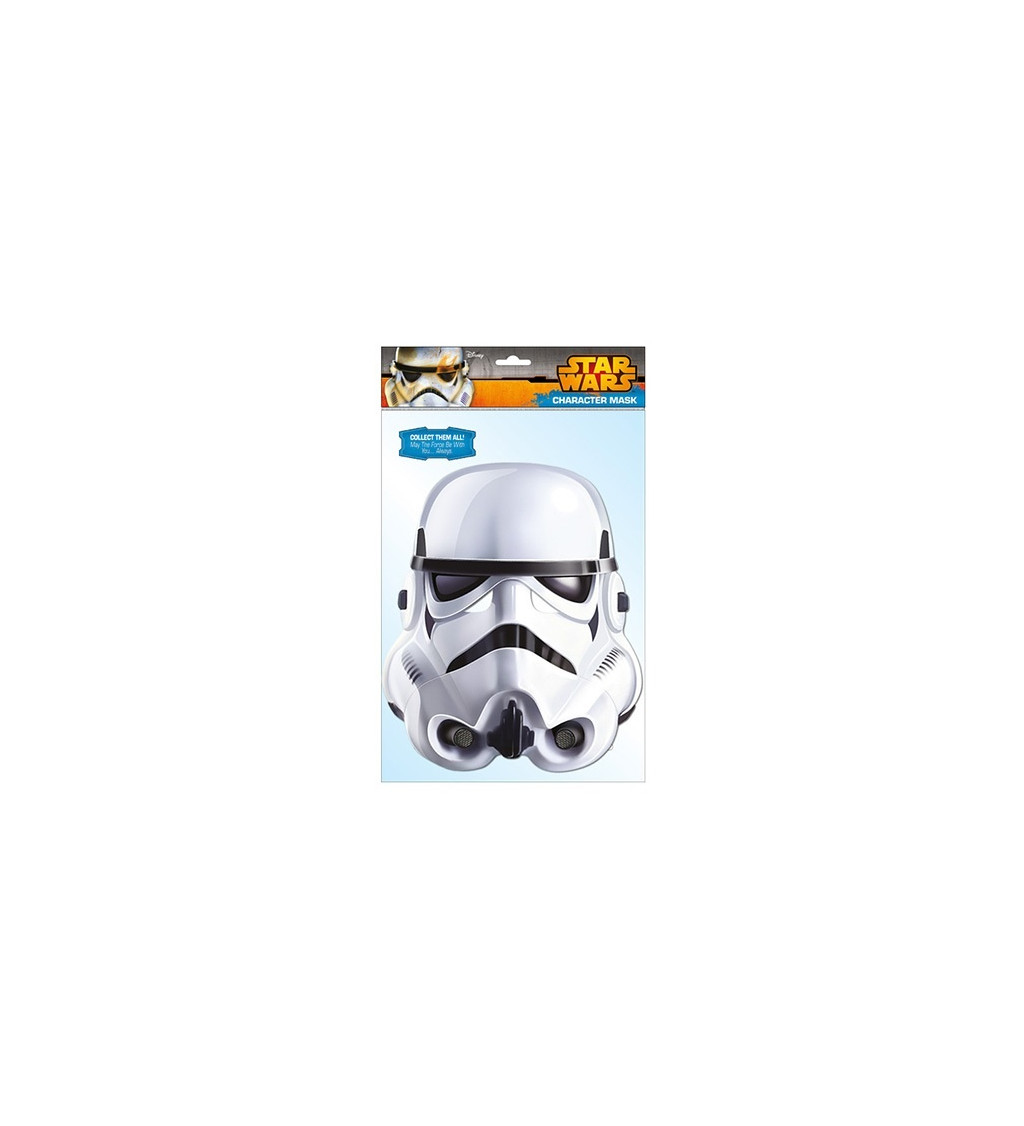 Papierová maska - Stormtrooper