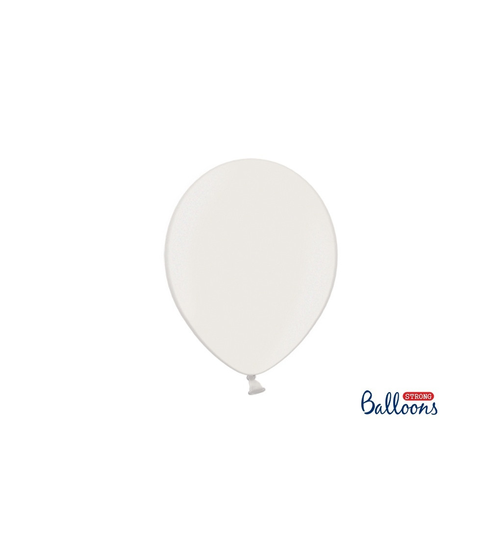 Metalický balónik - biely