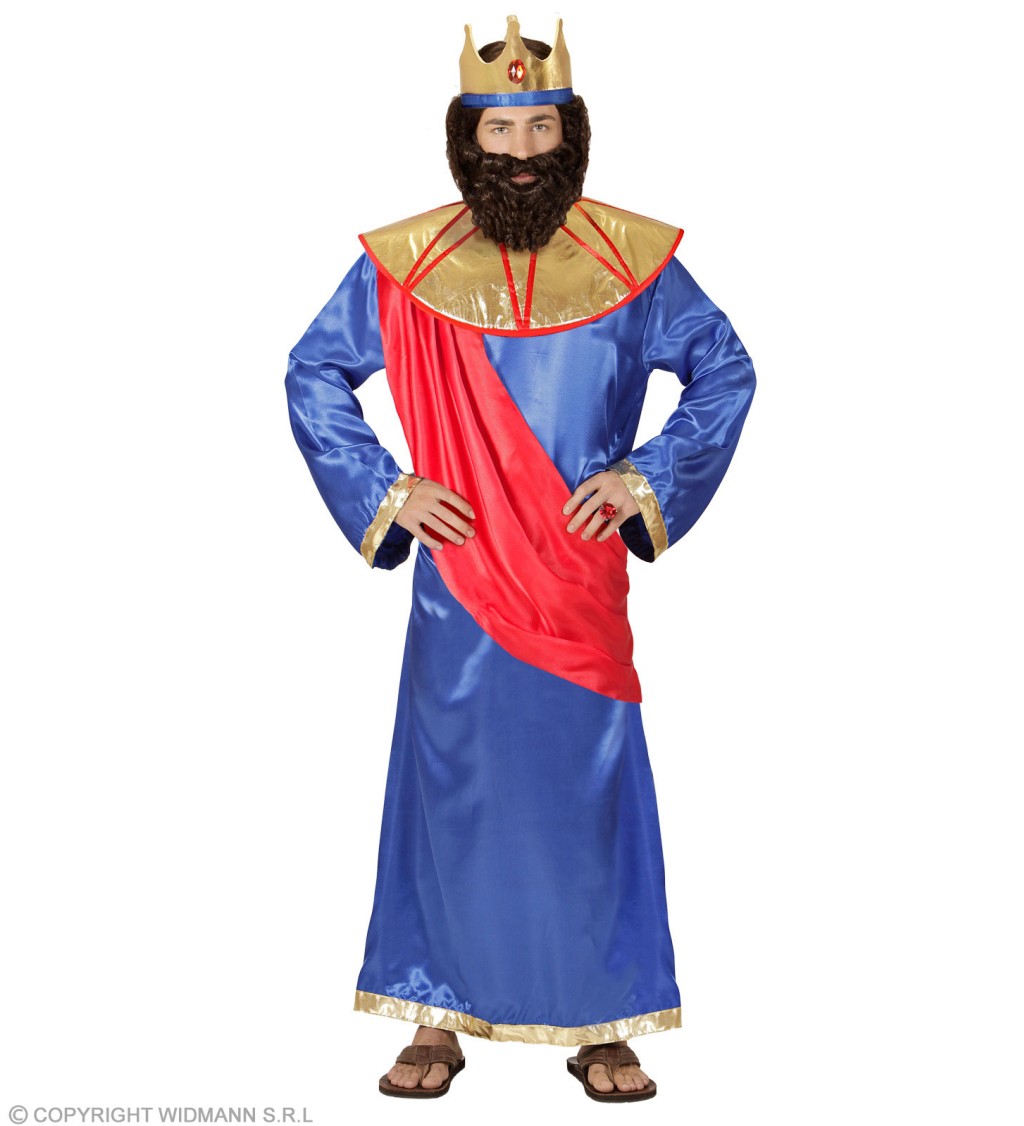 Kostým "Biblický kráľ" - modrý
