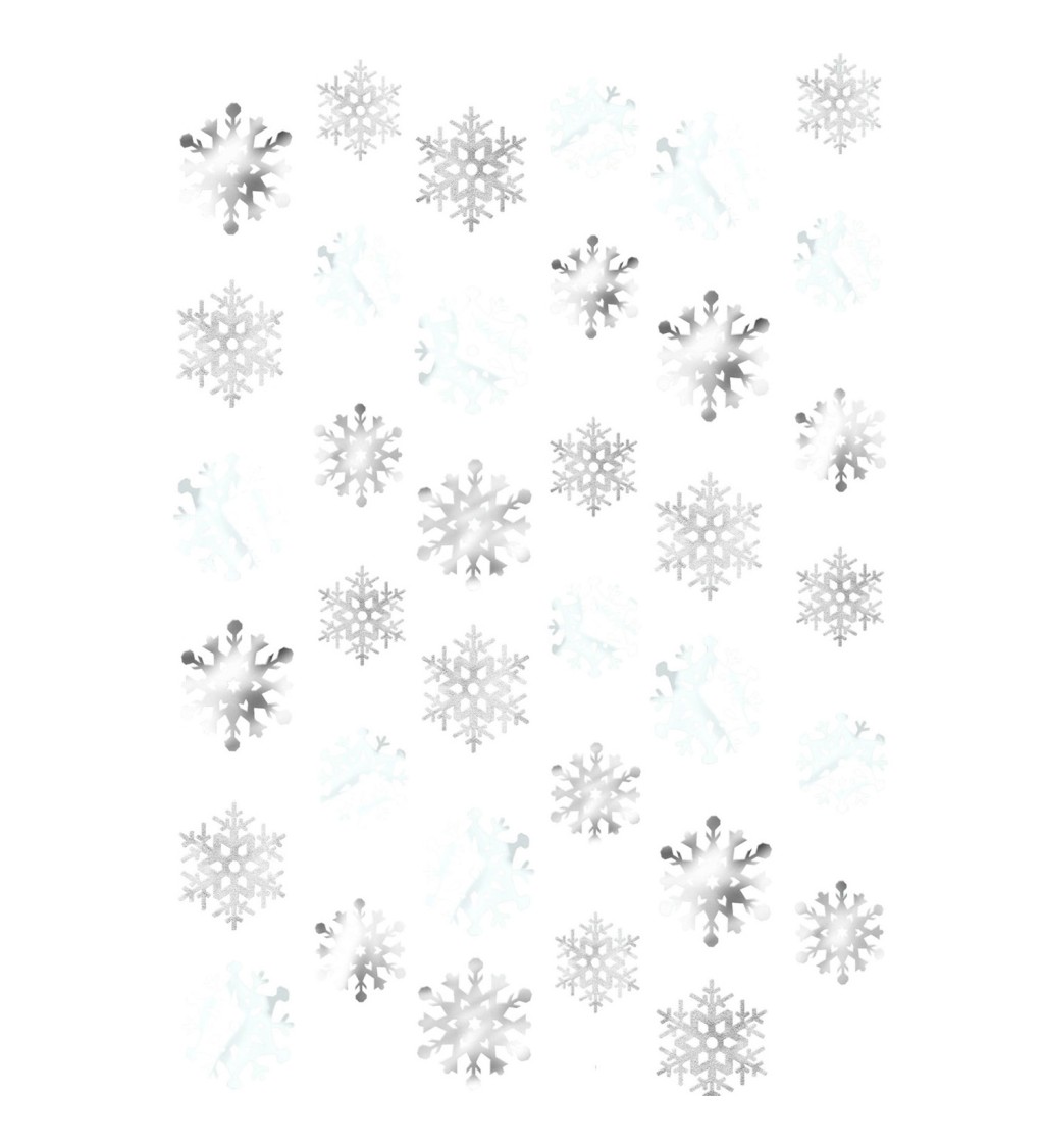 Závesná dekorácia - Snehové vločky (6 kusov)