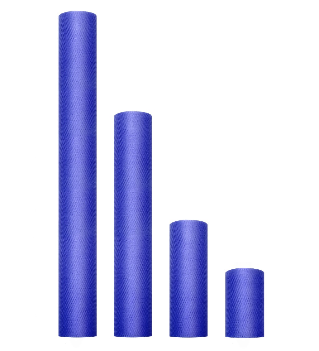 Dekoračný tyl námornická modrá 0,3 x 9 m