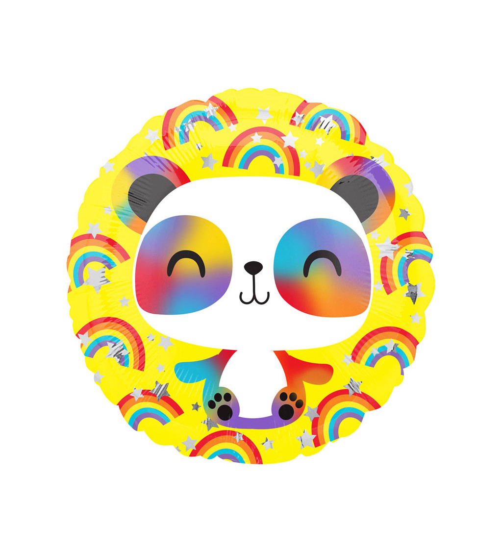 Štandardný fóliový balónik Šťastná panda