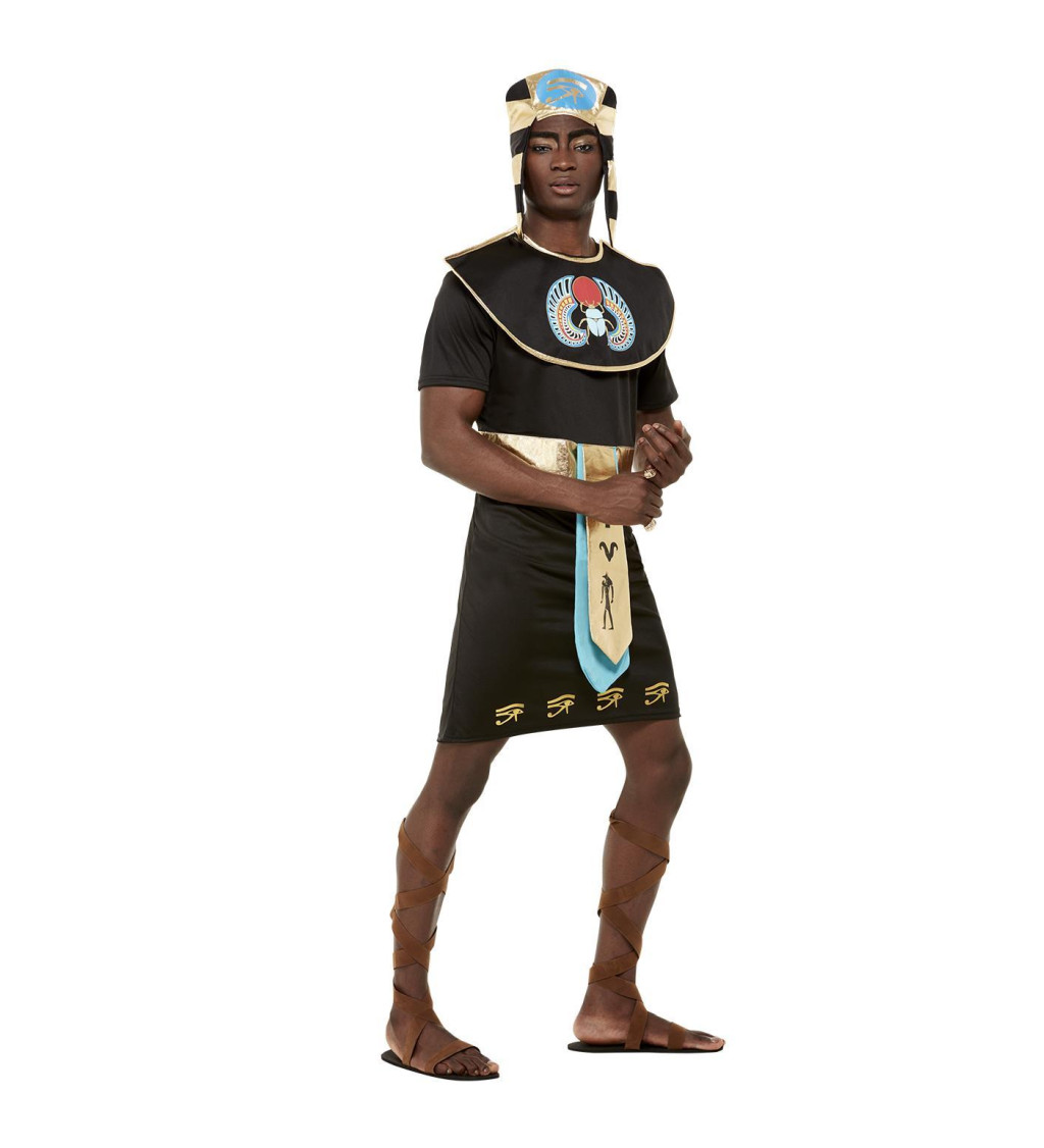 Pánsky kostým Egyptský kráľ, čierny