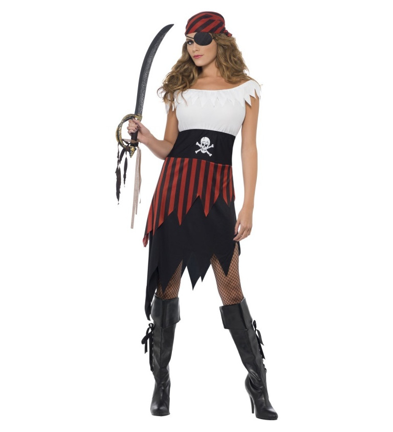 Kostým Pirátka - bojovníčka