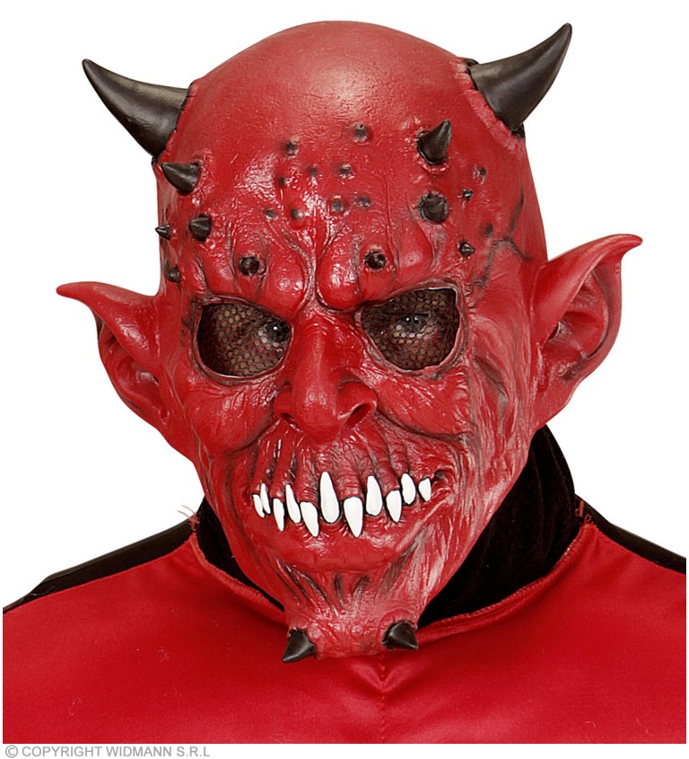 Maska Diabol, celo-hlavová