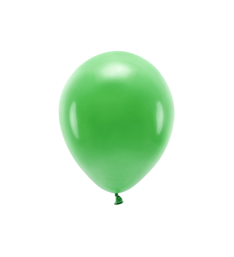 EKO Latexové balóny 30 cm svetlozelené, 10 ks