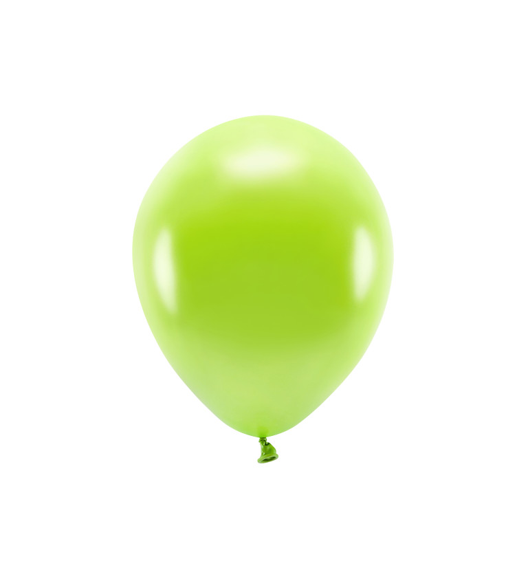 ECO Latexové balóniky 30 cm zelené jablko, 10 ks