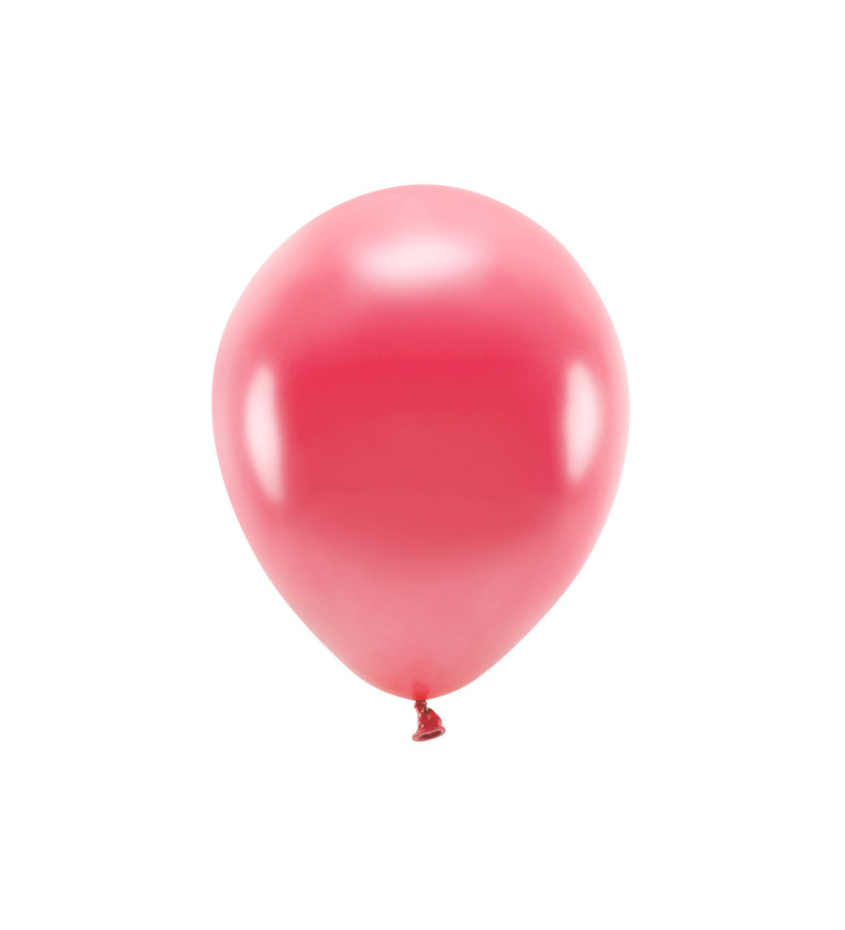 EKO Latexové balóniky 30 cm červené, 10 ks