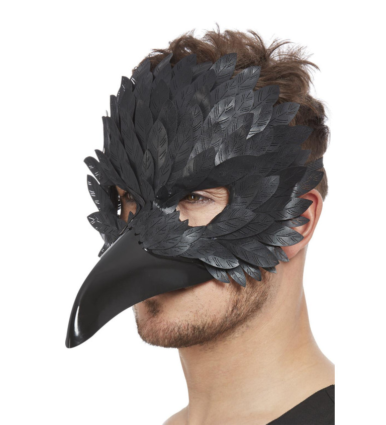 Maska Strašidelný havran