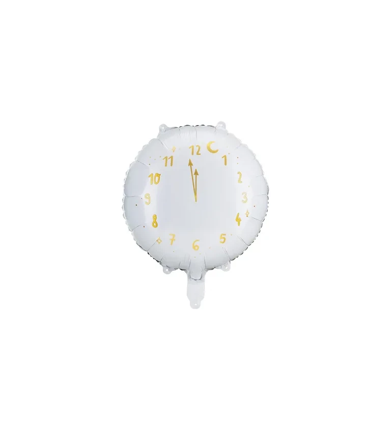 Fóliový balónik - Hodiny