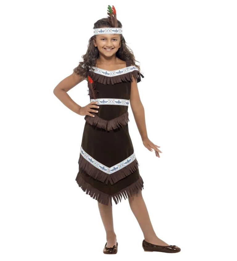Detský kostým Indiánske dievča