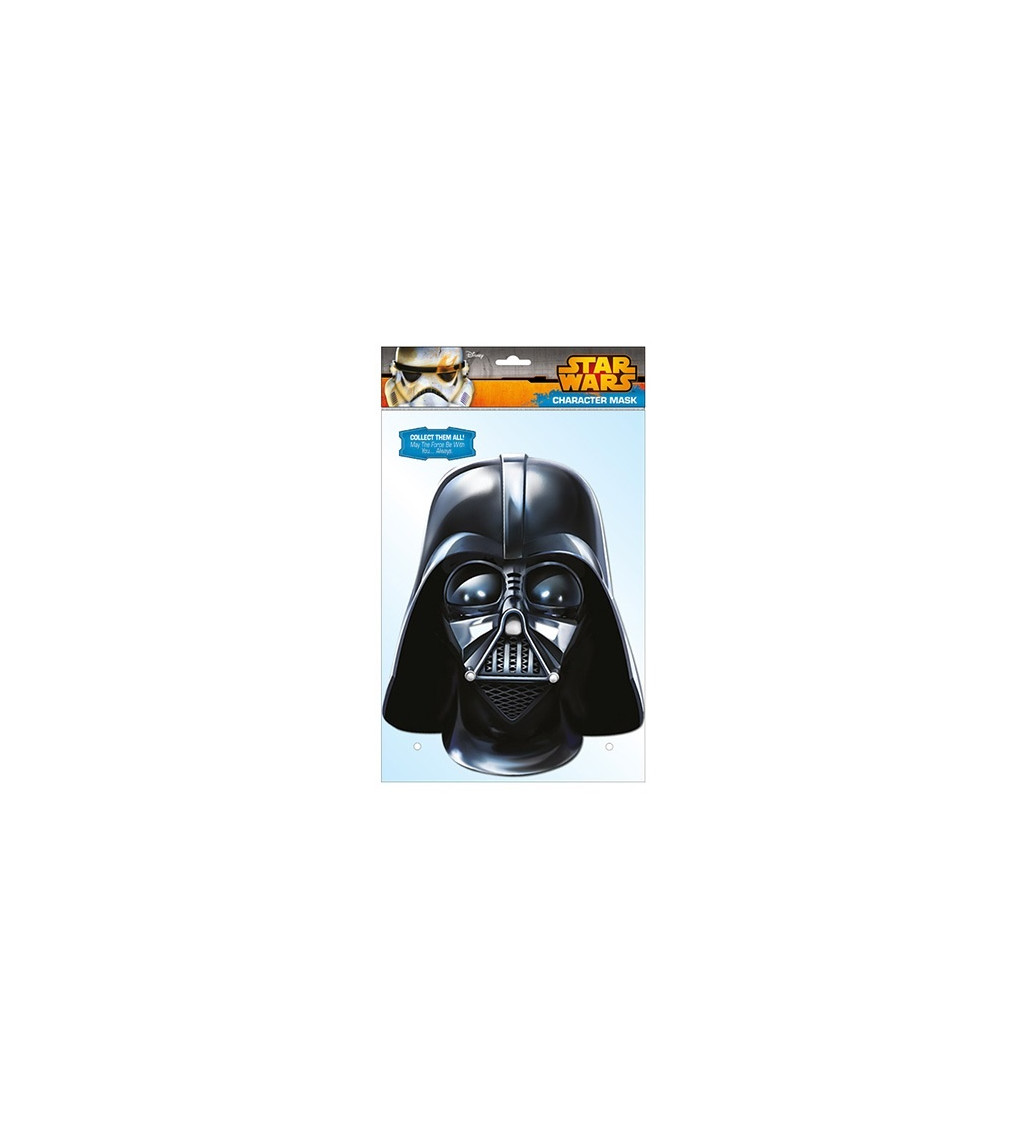 Papierová maska - Darth Vader
