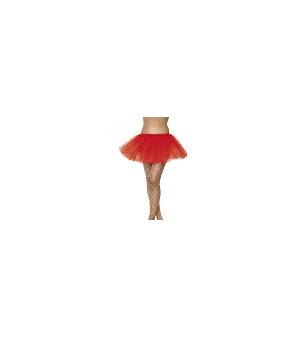 Suknička pod šaty - červená