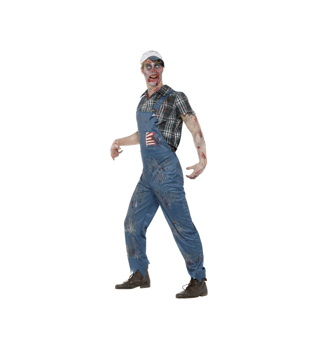 Pánsky kostým Zombie farmár