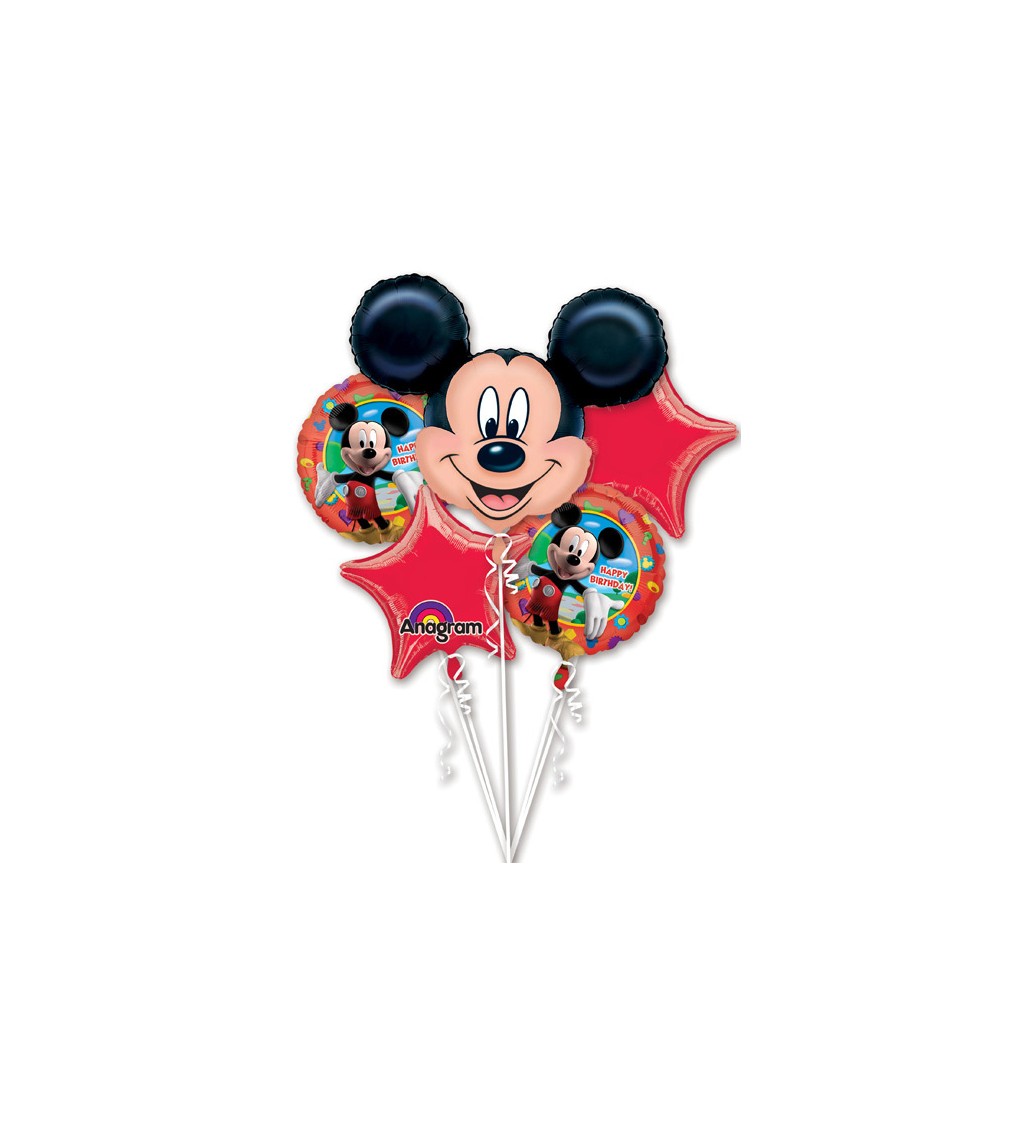 Sada Mickey Mouse - fóliové balóny