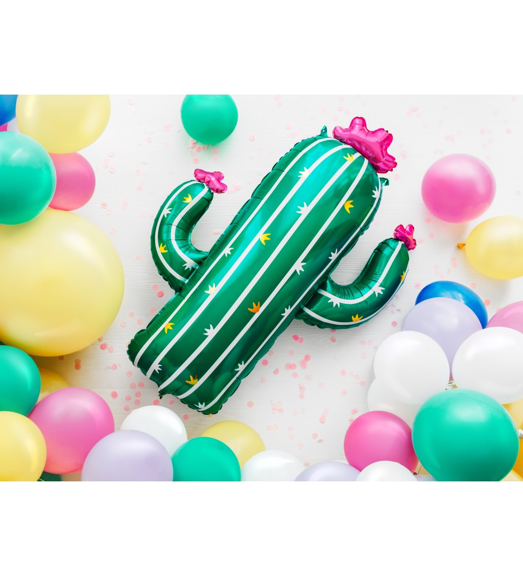 Fóliový balónik Kaktus