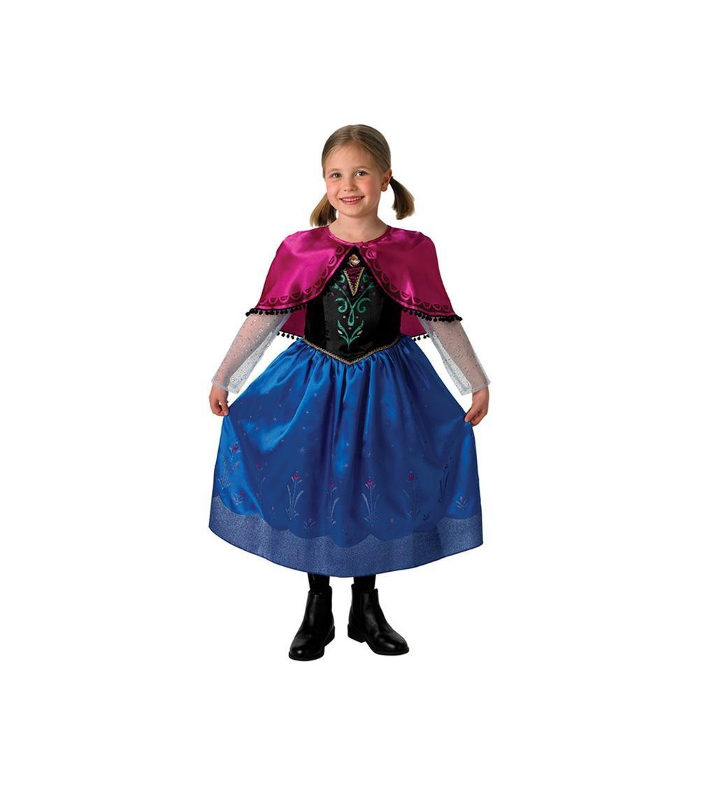Detský kostým - Anna z Frozen deluxe