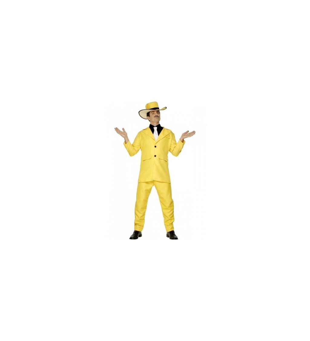 Gangster - žltý oblek