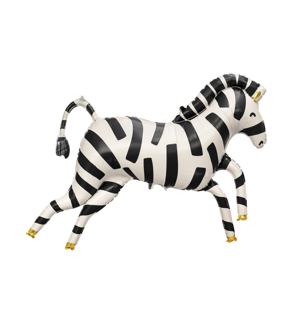 Balónik Zebra