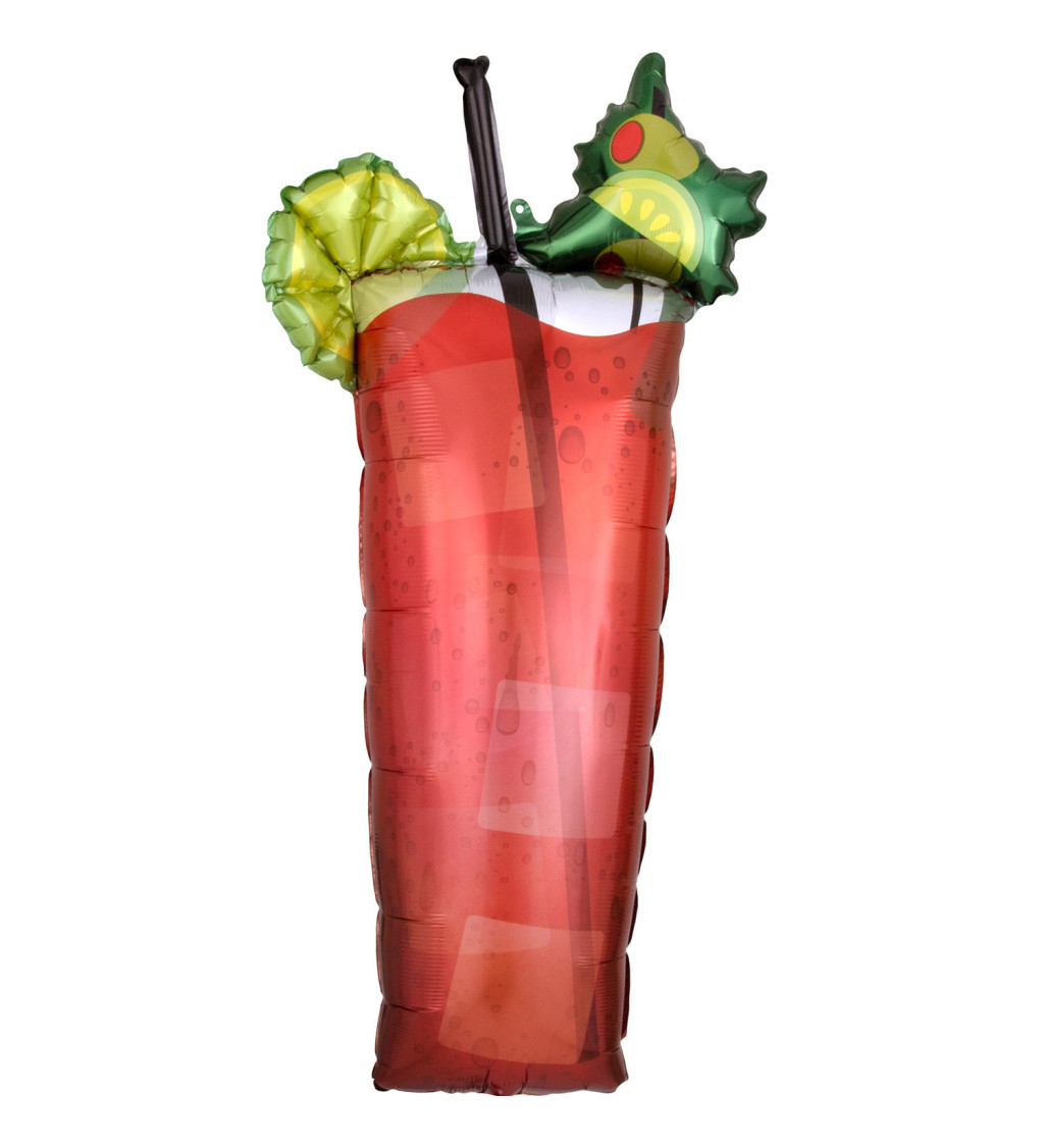 Fóliový balónik Drink, bloody mary