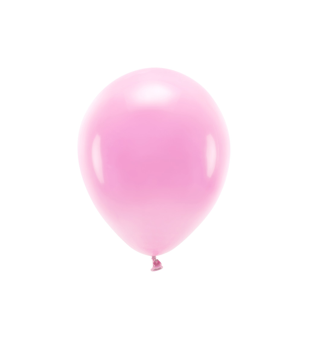 EKO Latexové balóniky 30 cm pastelovo ružové, 10 ks