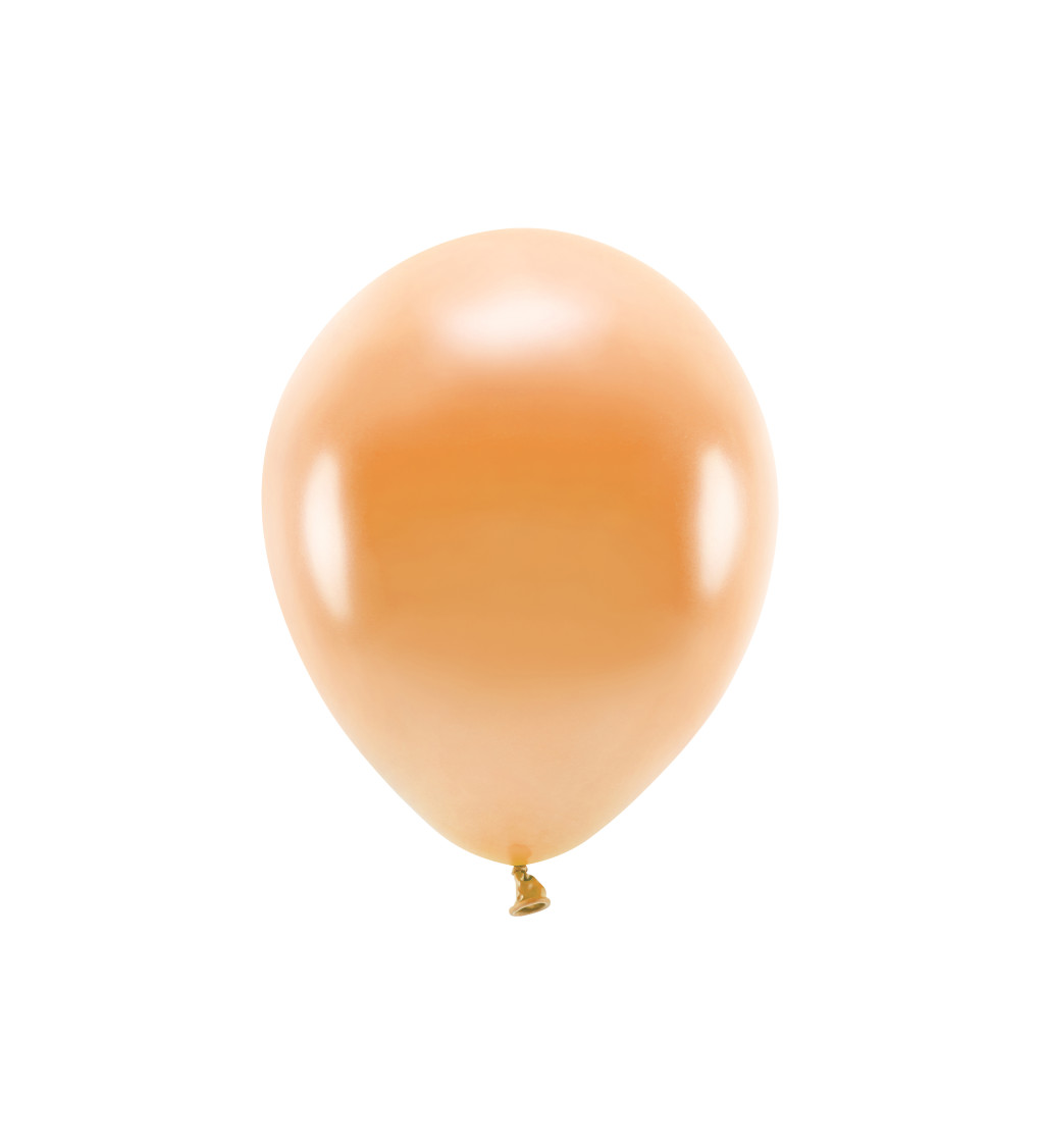 EKO Latexové balóniky 30 cm oranžové, 10 ks