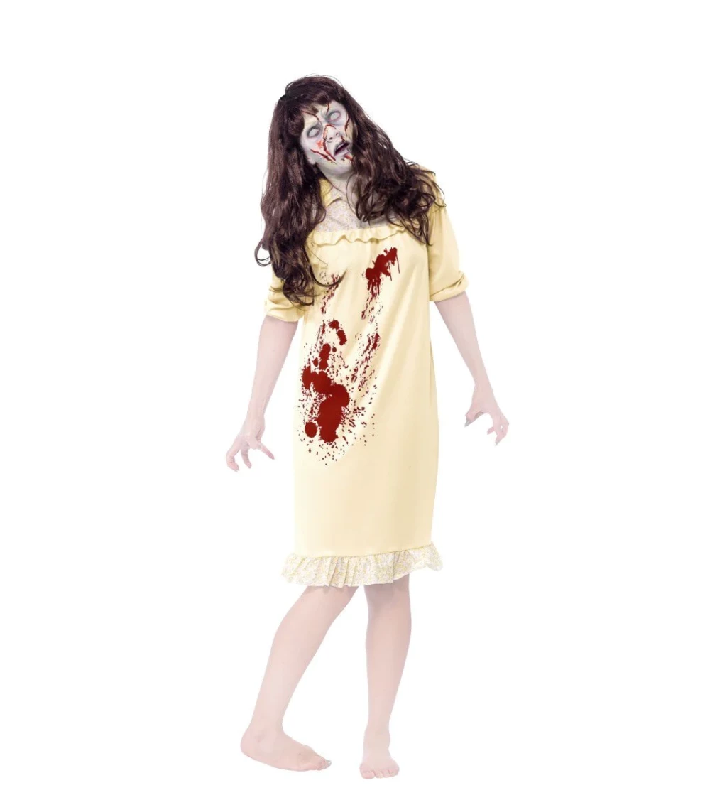 Dámsky kostým Námesačná zombie