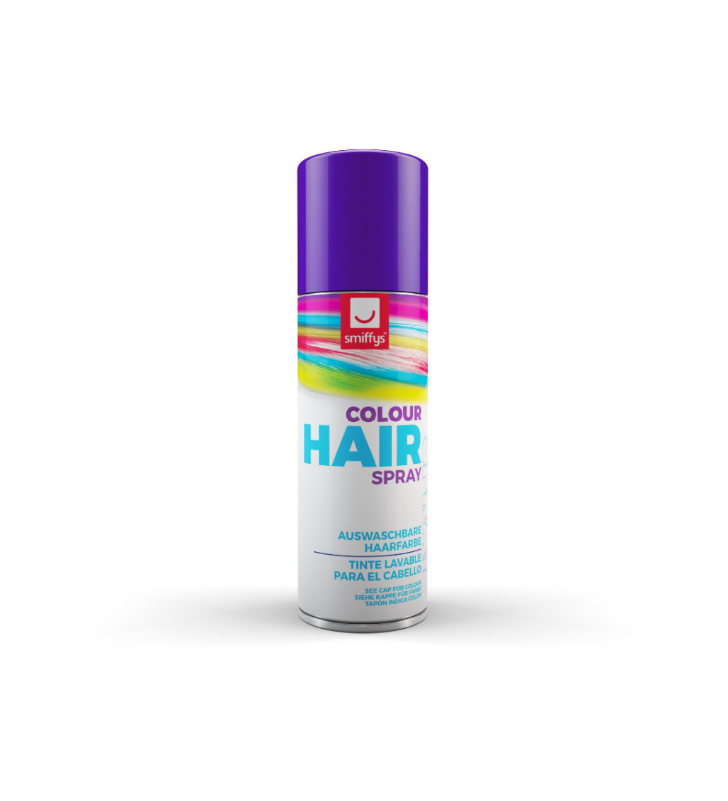 Farebný sprej na vlasy - fialová