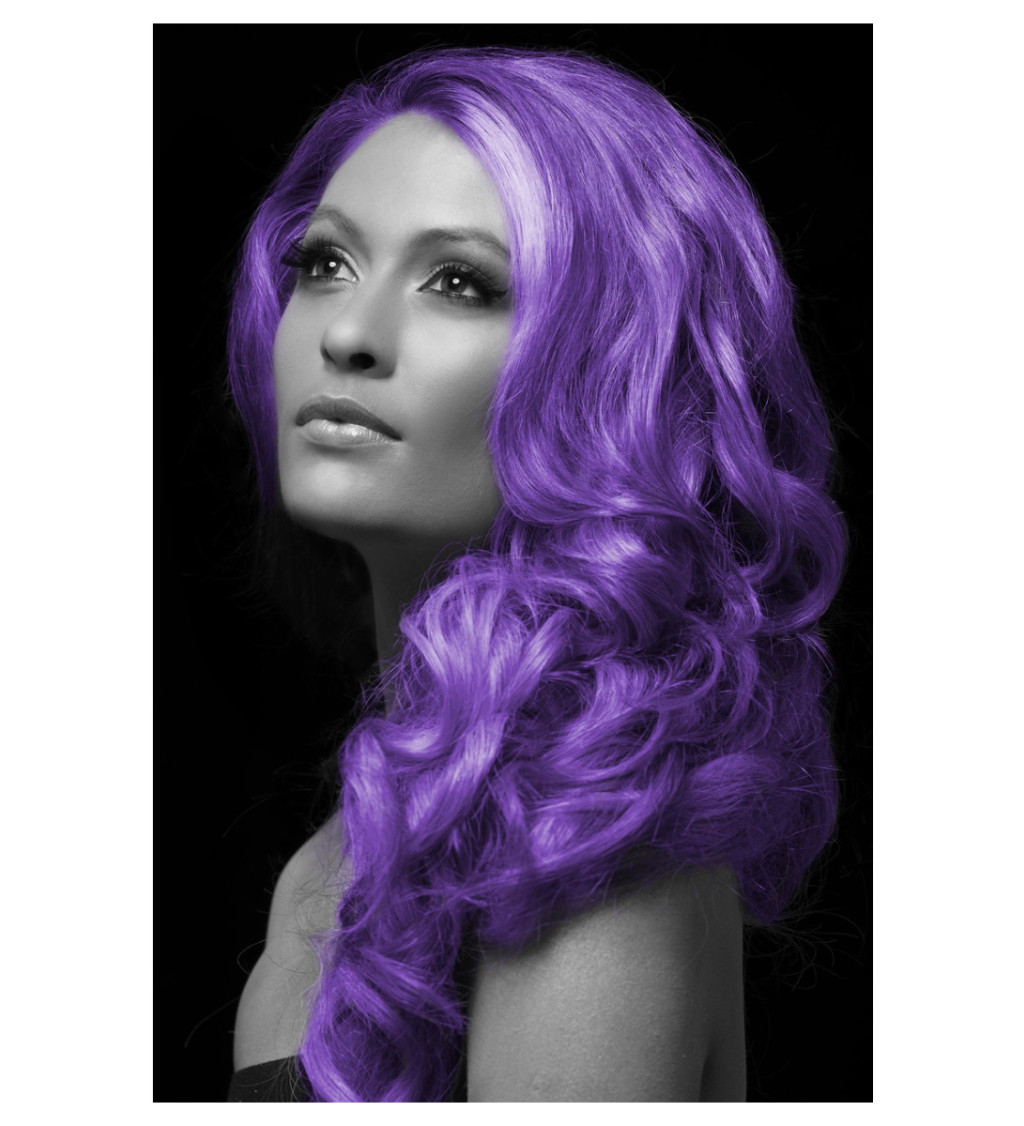 Farebný sprej na vlasy - fialová