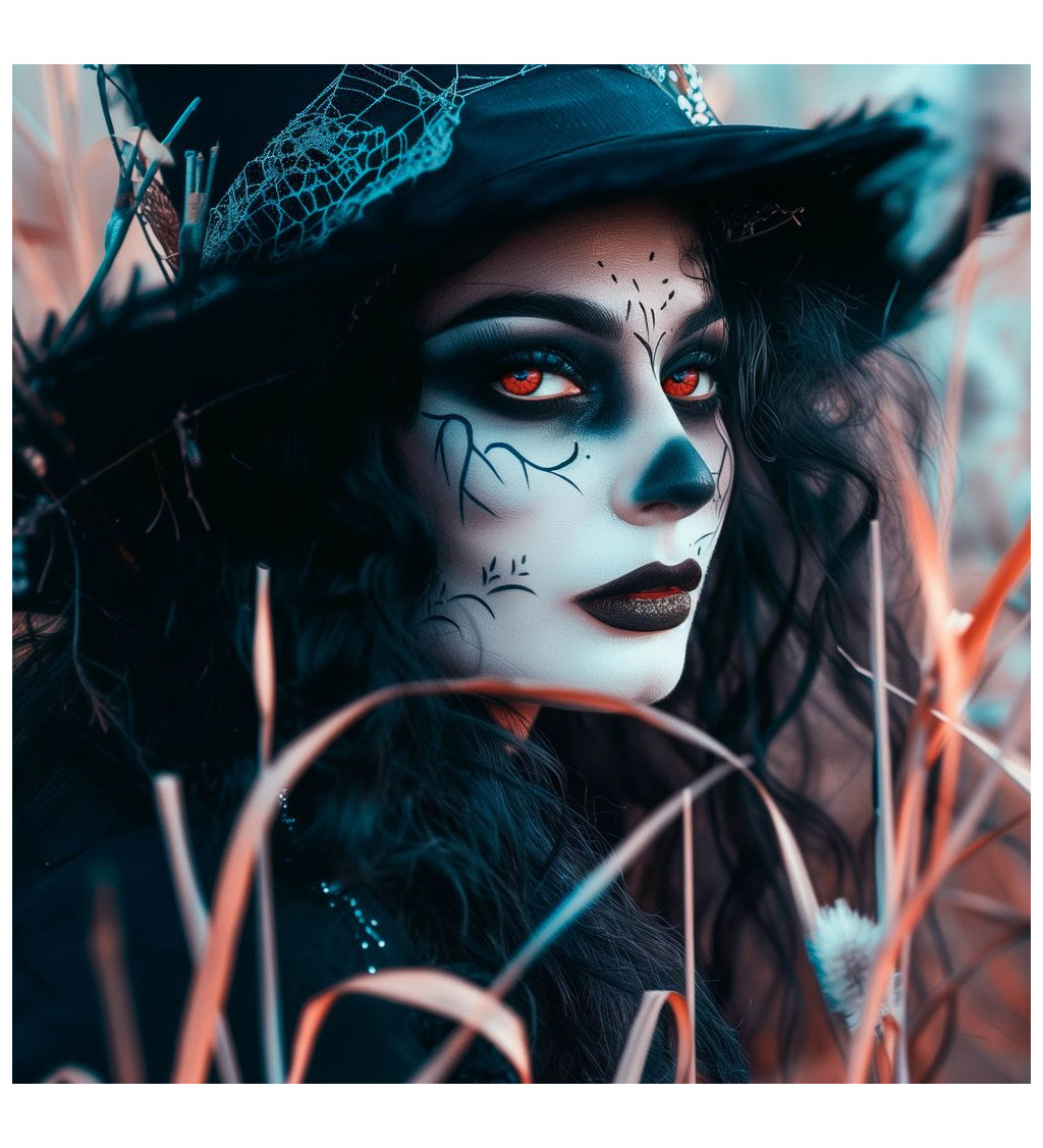Kontaktné šošovky jednodňové- blood