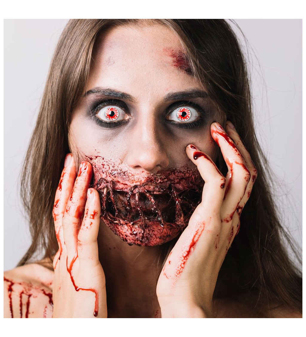 Jednodenní kontaktní čočky - Bloody Mary
