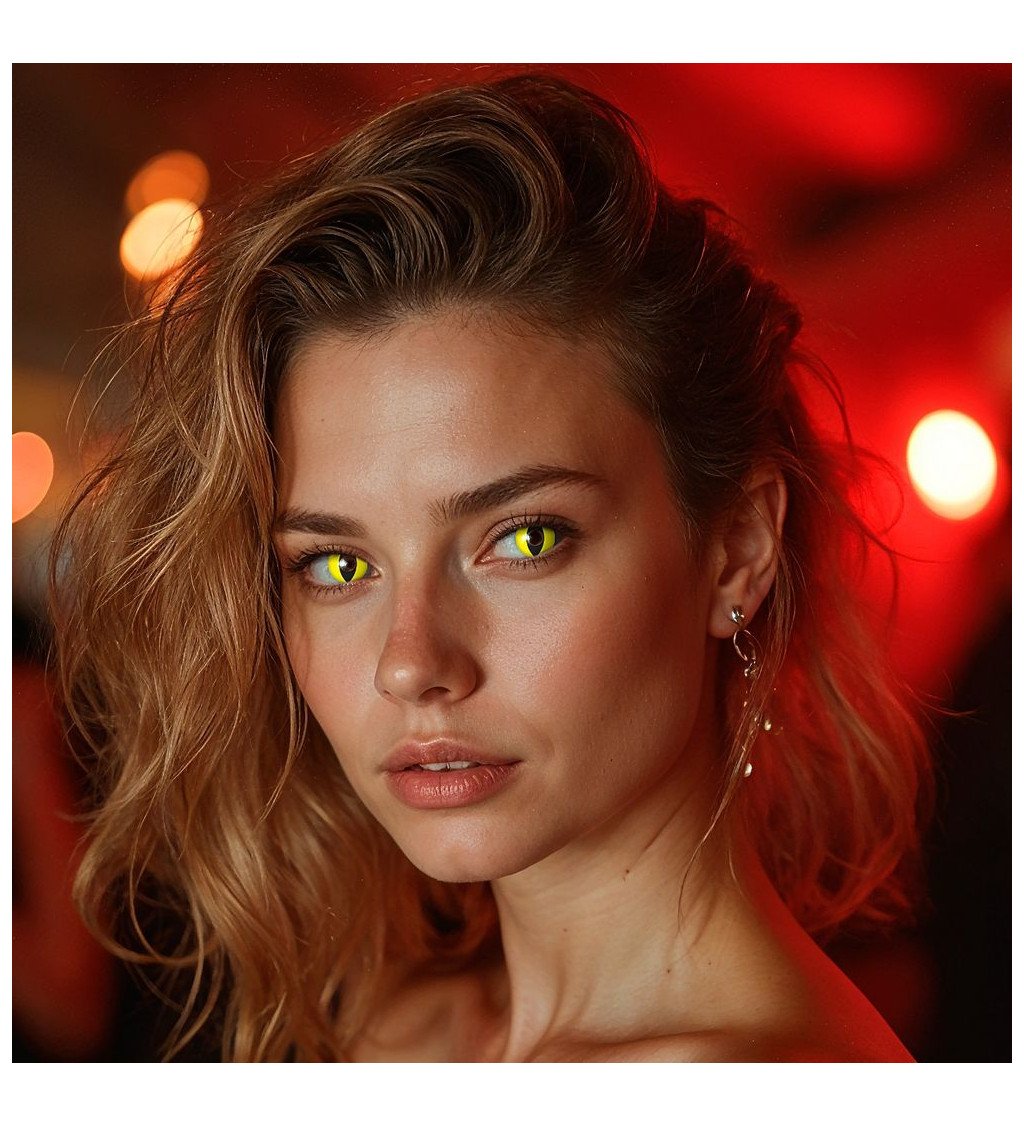 Jednodenné kontaktné šošovky - Glowing Wildcat
