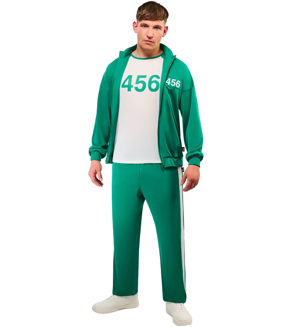 Pánsky kostým - Squid game Hráč 456