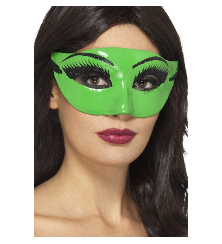 Zelená maska Zlá čarodejnica