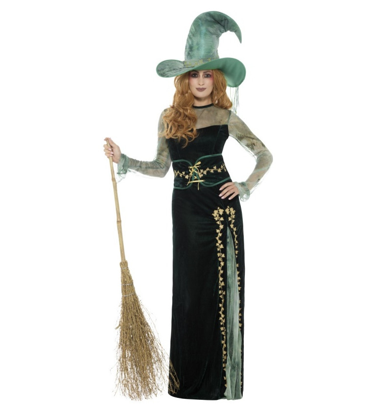 Dámsky kostým Smaragdová čarodejnica