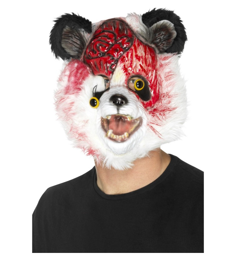 Plastická maska Mŕtva panda