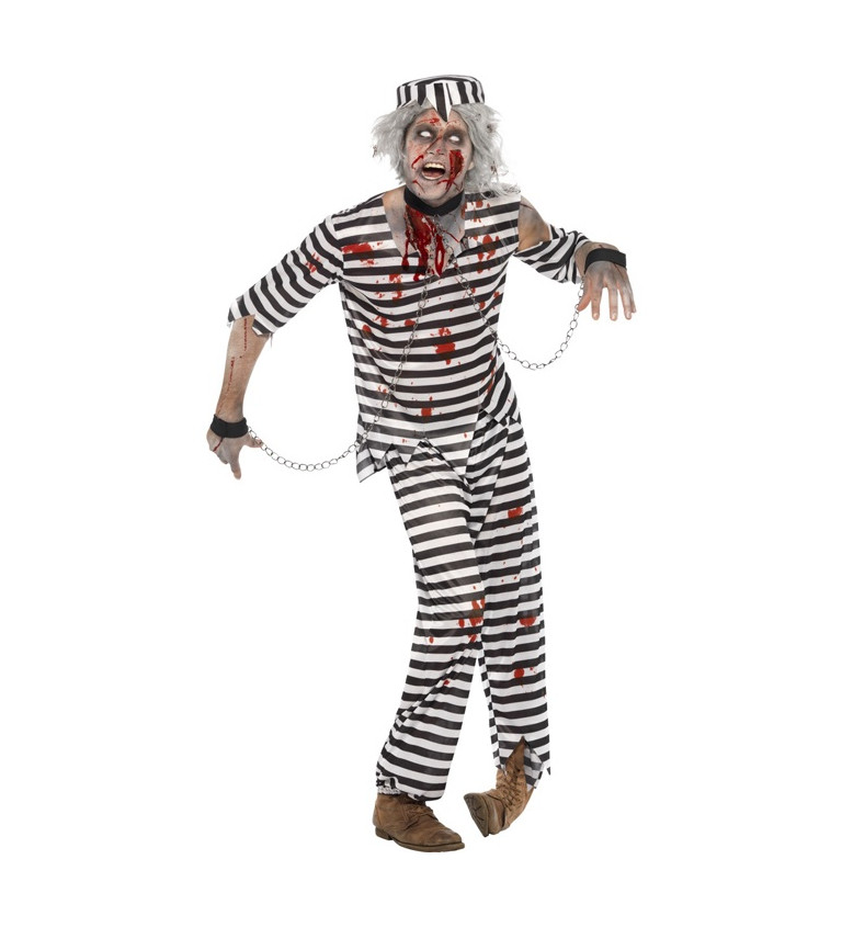 Pánsky kostým Zombie väzeň