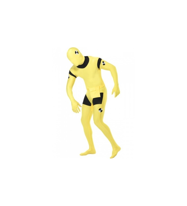 Morphsuit crash dummy - žltý