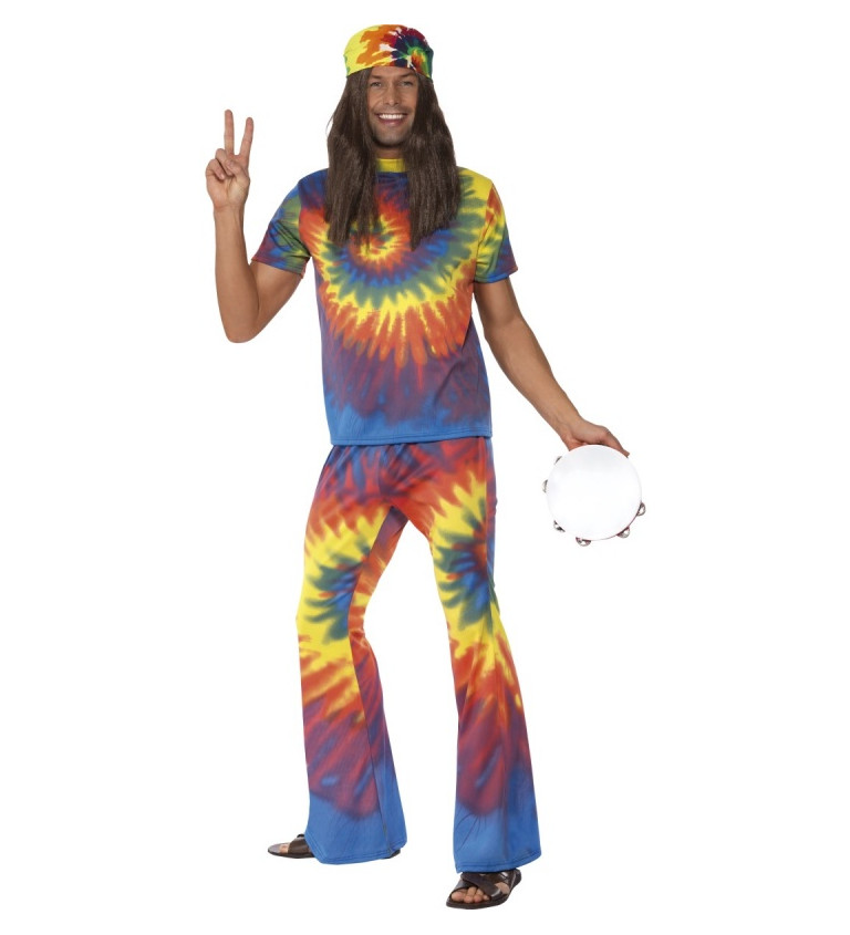 Kostým Hippie špirála - pánsky