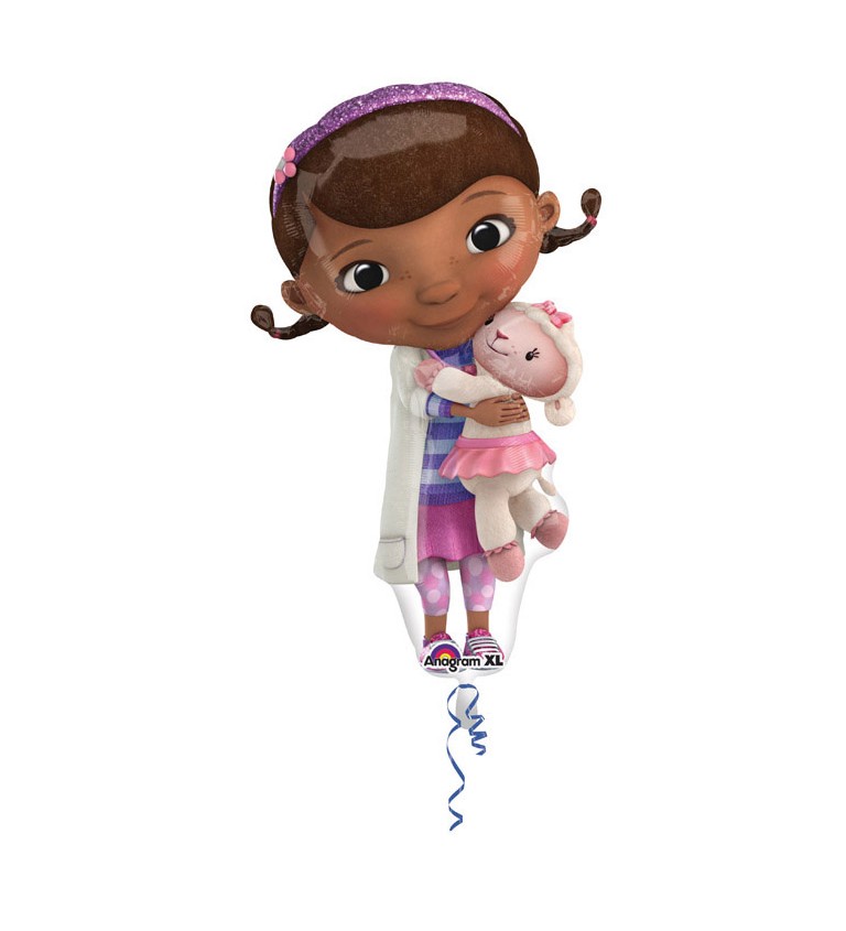 Super vytvarovaný balón - Doc McStuffins