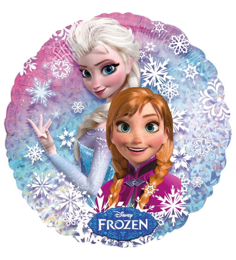 Balónik Frozen - okrúhly II