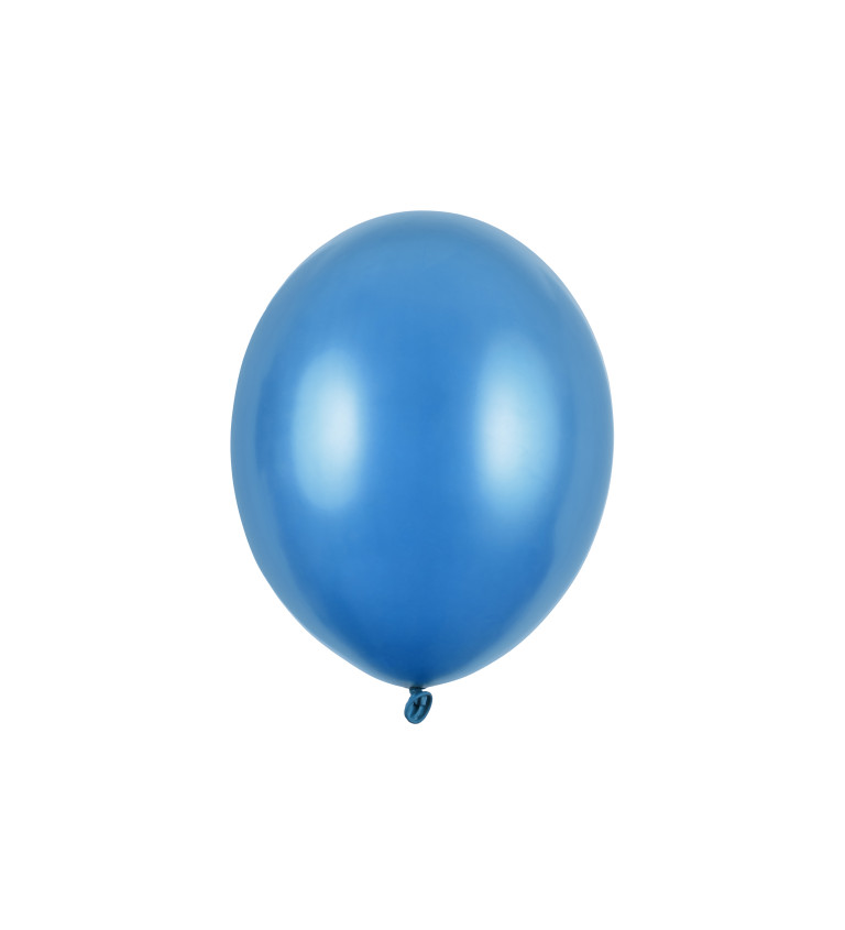 Metalické balóny - modrá
