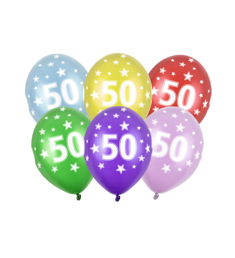Balóny s čislom - 50