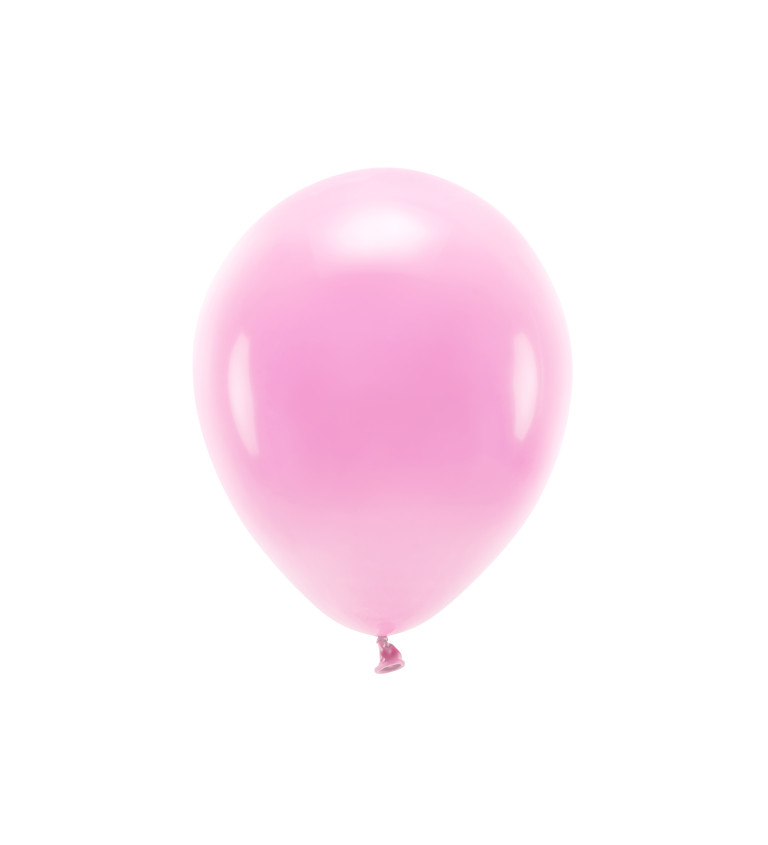 EKO Latexové balóniky 30 cm pastelovo ružové, 10 ks