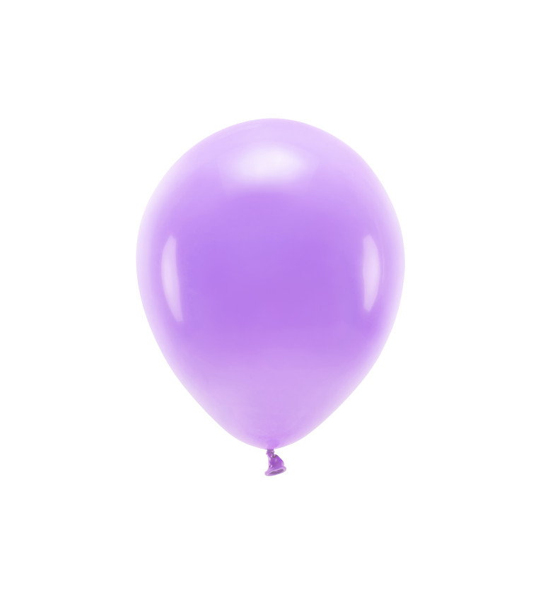 EKO Latexové balóniky 30 cm pastelovo fialové, 10 ks