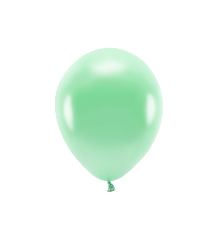 EKO Latexové balóny 30 cm svetlozelené, 10 ks