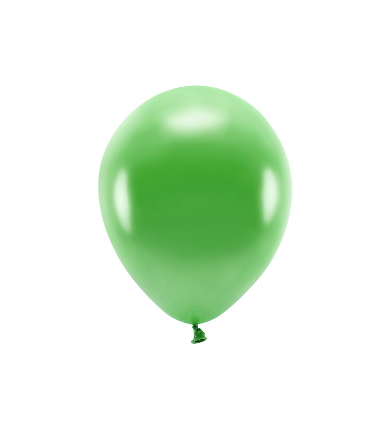 Latexové balóny ECO 30 cm zelené, 10 ks